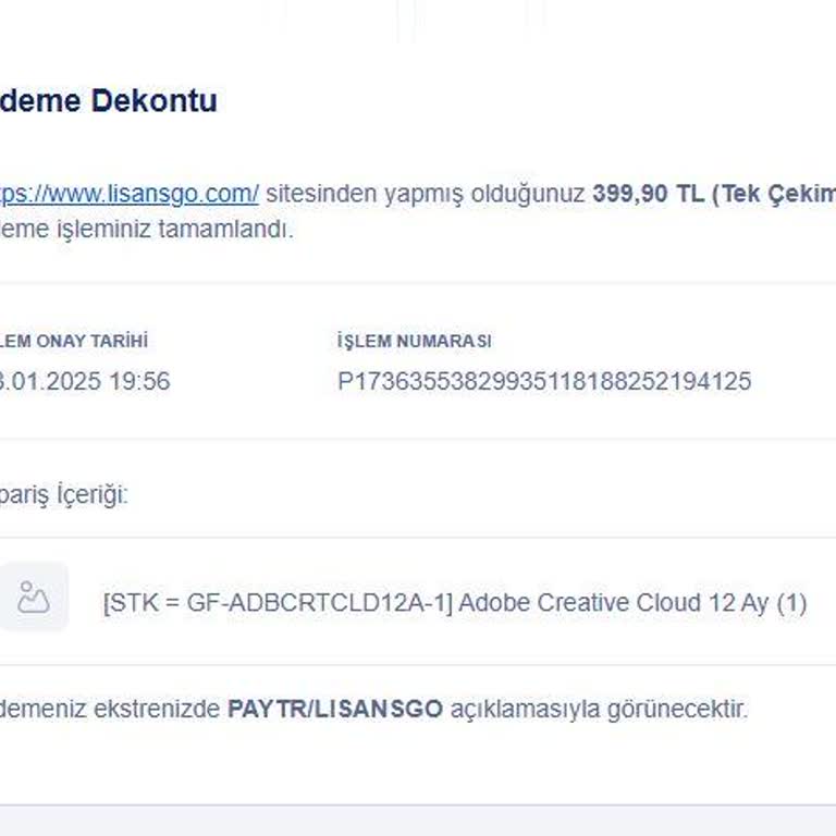 Lisansgo'dan Alınan Ürünlerin Teslimat Sorunu Ve İade Talebi