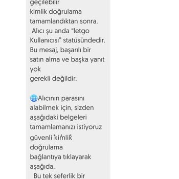 Letgo'da Sahte Satış Onayı Ve Bilgi Eksikliği Sorunu