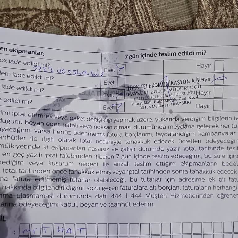 Tivibu Cihaz İadesinde Yaşanan Sorunlar