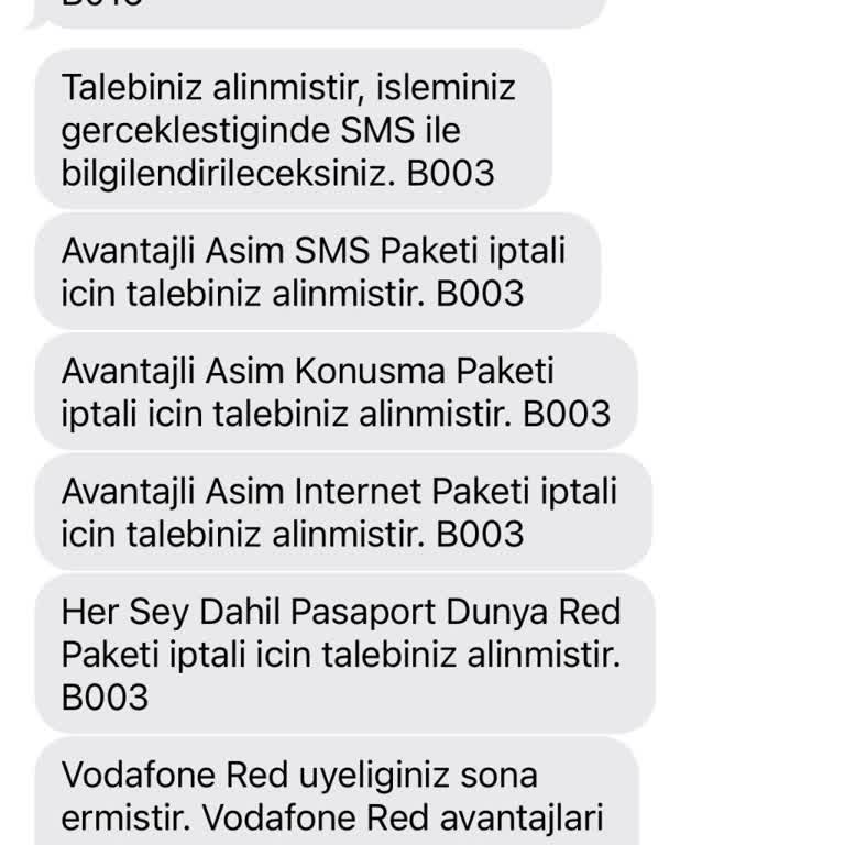 Vodafone'un Gizli Paket Değişikliği Şoku!