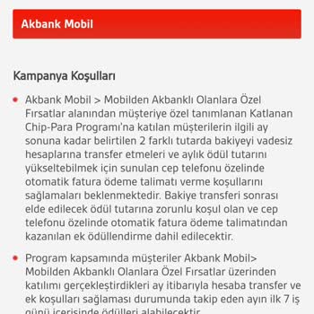 Katlanan Chip Para Kampanyası Hakkında Eksik Ödeme Şikayeti