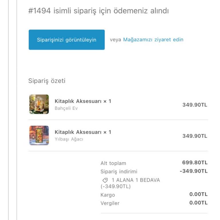 Bibliocharm Güvenilir Görünen Alışveriş Sitesi Mağduriyeti