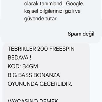Vaycasino'dan Gelen Rahatsızlık