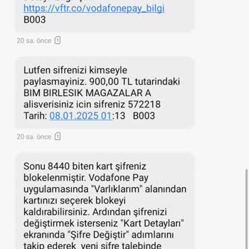 Vodafone Pay'de Güvenlik Açığı Ve Yanlış Faturalandırma
