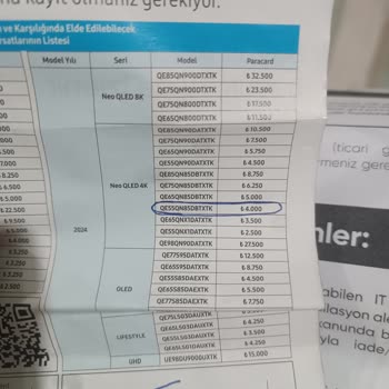 Samsung TV Promosyonunda Hayal Kırıklığı
