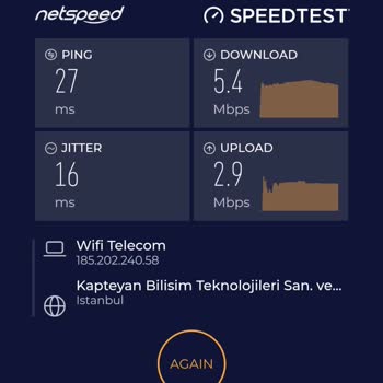 Wi-Fi Telekom (Çorlu) İnternet Hızı Sorunu Ve Müşteri Hizmetleri Eksikliği!