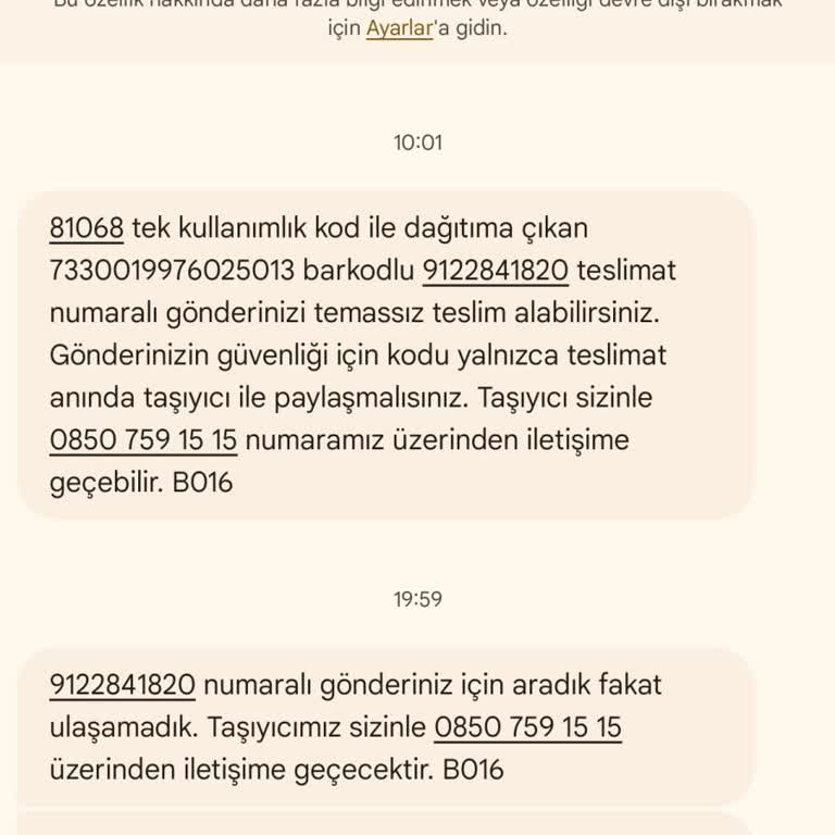 Trendyol Express İle Teslimat Sorunu Ve Yanıltıcı Bildirimler