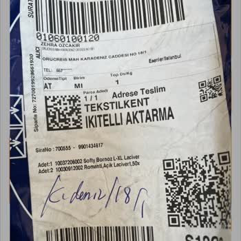 Yanlış Paketleme Ve Eksik Ürün Teslimatı