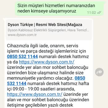 Dyson Müşteri Hizmetleri Ve Yanıltıcı Bilgilendirme