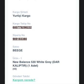 BG1 Sportive Kalitesiz Ürün Gönderiyor