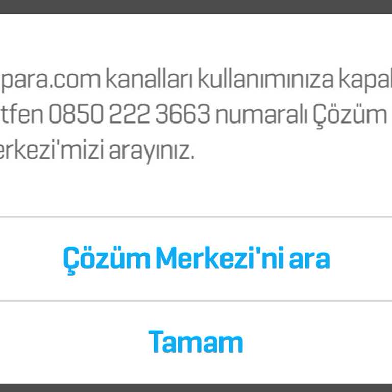Enpara Hesabım Sebepsiz Kapatıldı, Müşteri Hizmetleri Sessiz