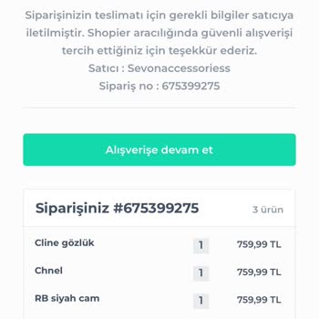 Eksik Ürün Ve İletişimsizlik Sorunu