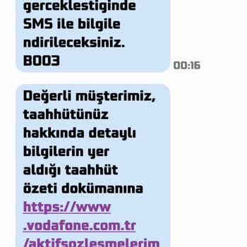 Vodafone Taahhüt Yenileme Sorunu Ve Müşteri Hizmetleri Oyalaması