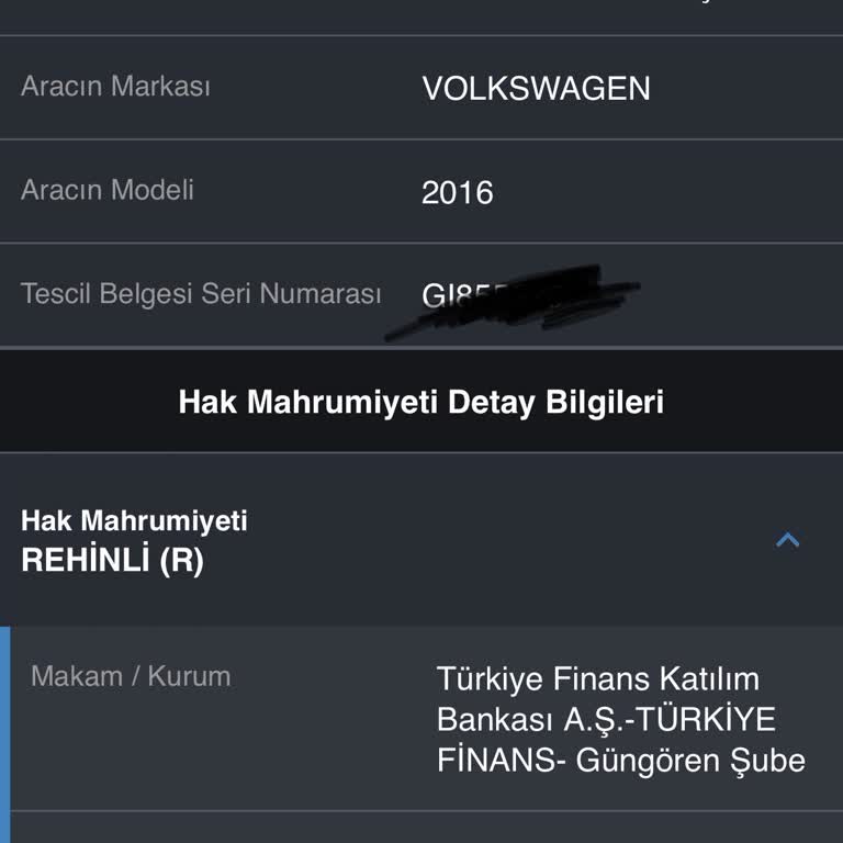 Araç Üzerindeki Rehin Kaldırılmıyor, Satış Bekliyor