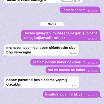 Ödeme Sözünü Tutmayan Firma