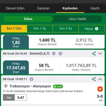 Korner Bahisinde Hatalı Sonuçlandırma