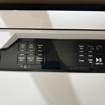 Arçelik Bulaşık Makinesi Yazıları Silindi