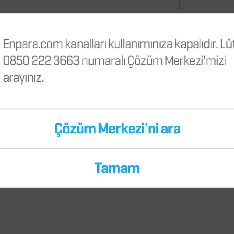 Enpara Hesabım Habersiz Kapatıldı, Ödemelerim Aksıyor