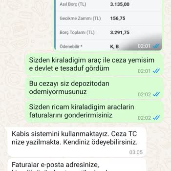 Depozito Alındı, Ceza Bilgisi Verilmedi