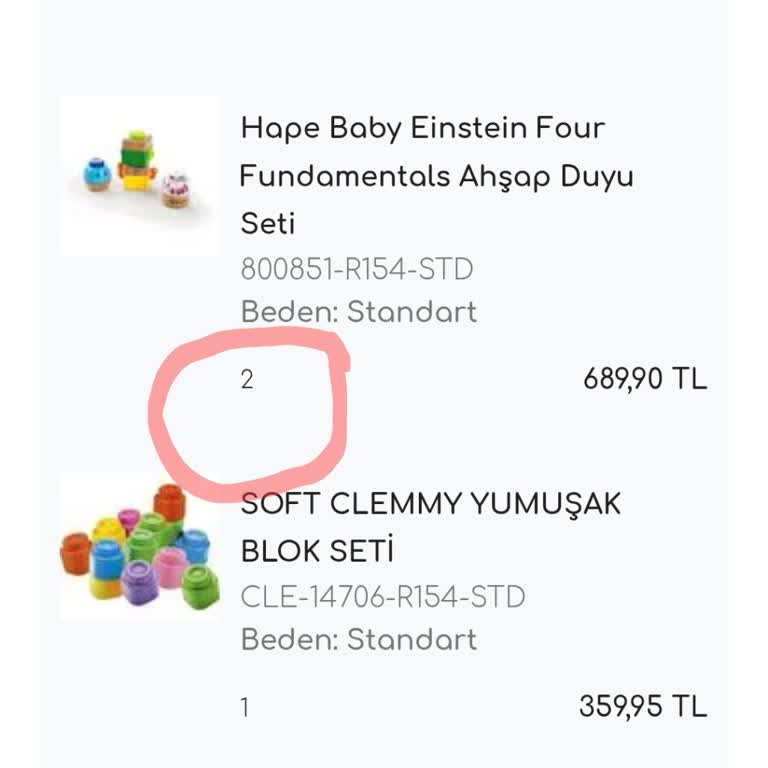 Mom World Siparişteki Eksik Ürünü Hala Göndermediler