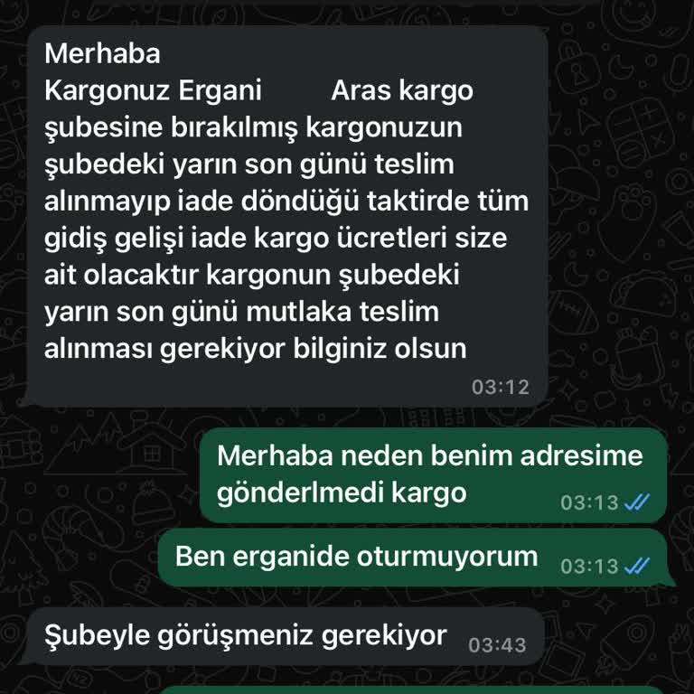Yanlış Adrese Gönderilen Ürün Ve Kargo Ücreti Sorunu