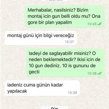 İade Ve Ürün Teslimatında Sürekli Erteleme