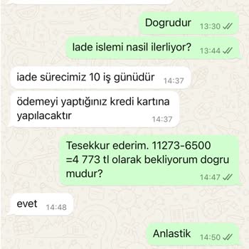İade Ve Ürün Teslimatında Sürekli Erteleme