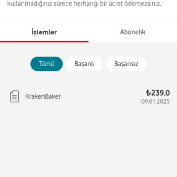 Vodafone'dan İzinsiz Üyelik Ve Haksız Ücretlendirme