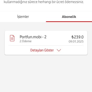Vodafone'dan İzinsiz Üyelik Ve Haksız Ücretlendirme