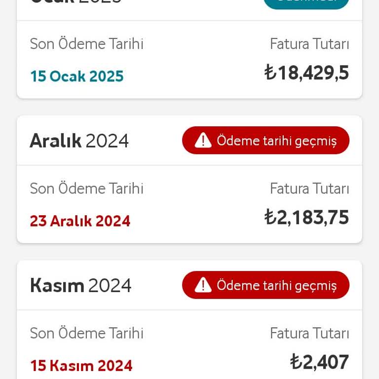 Yanlış Fatura Ve İletişim Sorunları