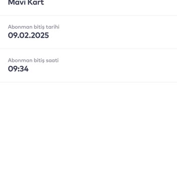 Mavi İstanbulkart Abonman Sorunu Ve İade Talebi