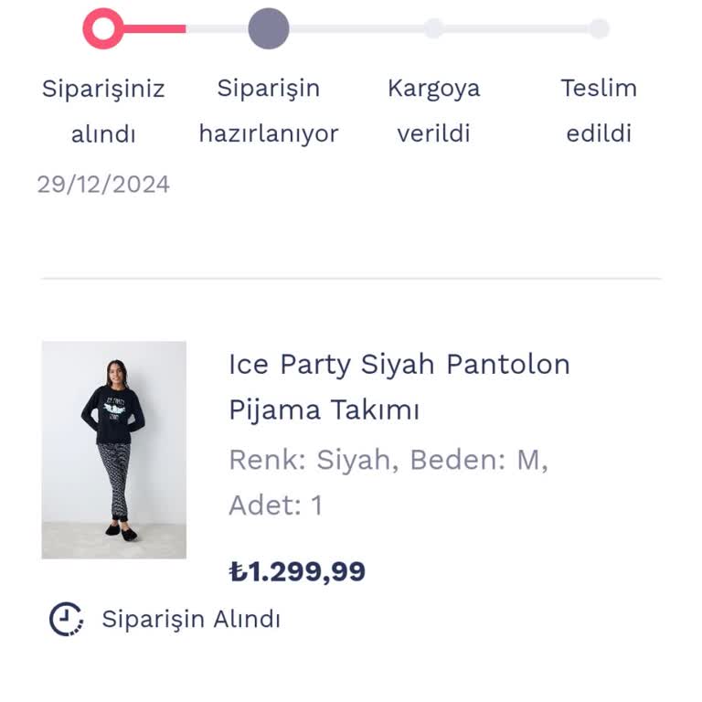 Penti'den Sipariş Verdiğim Pijamalar Hala Ulaşmadı