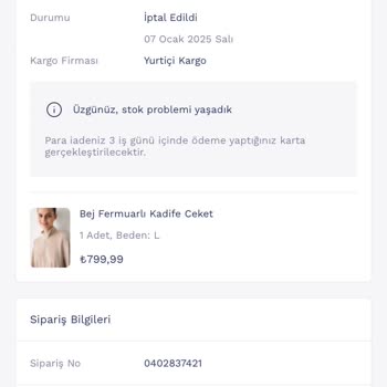 Penti'den Alışverişte Üst Üste Yaşanan Sorunlar