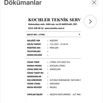 Kochler Akıllı Kedi Tuvaleti: Koku Sorunu Ve İade Talebi