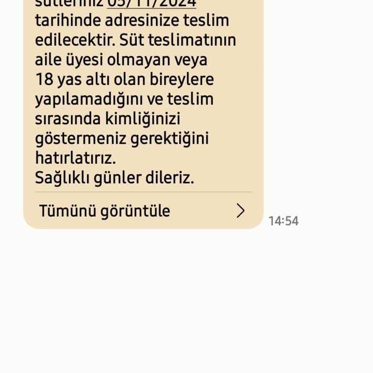 Süt Yardımı Kesintisi: Acil Çözüm Bekliyoruz