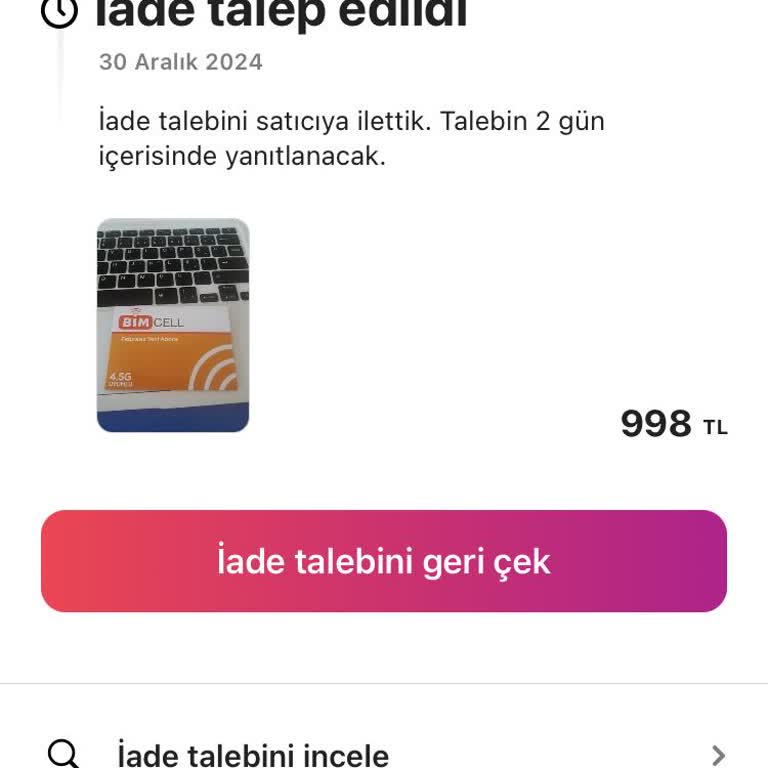 Gardrops'ta Alışveriş Sorunu Ve İade Krizi