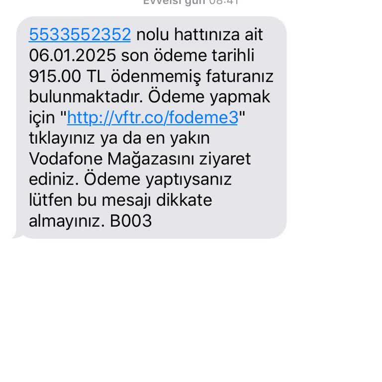 Yanlış Fatura Ve Ulaşılamayan Müşteri Hizmetleri