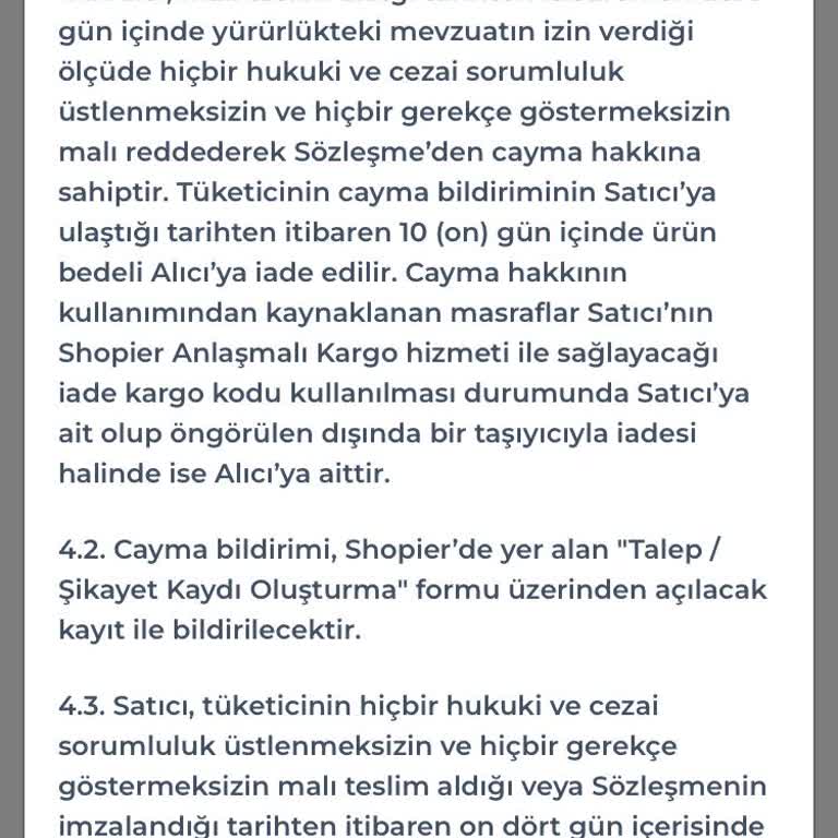 Kokulu Çanta Ve İade Zorluğu