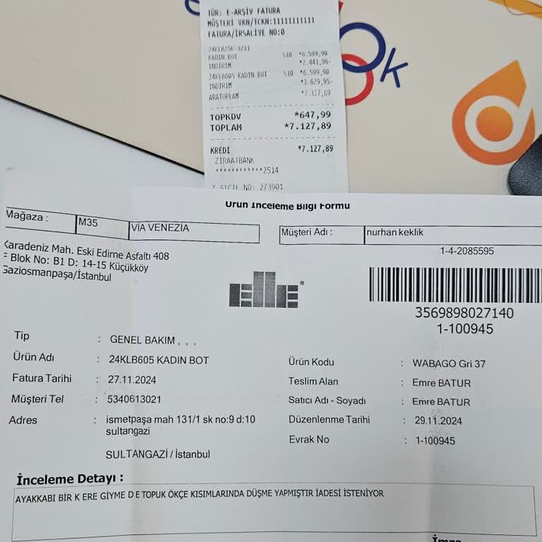 Elle Mağazasından Aldığım Botun Kalitesizliği Ve İade Sürecindeki Sorunlar