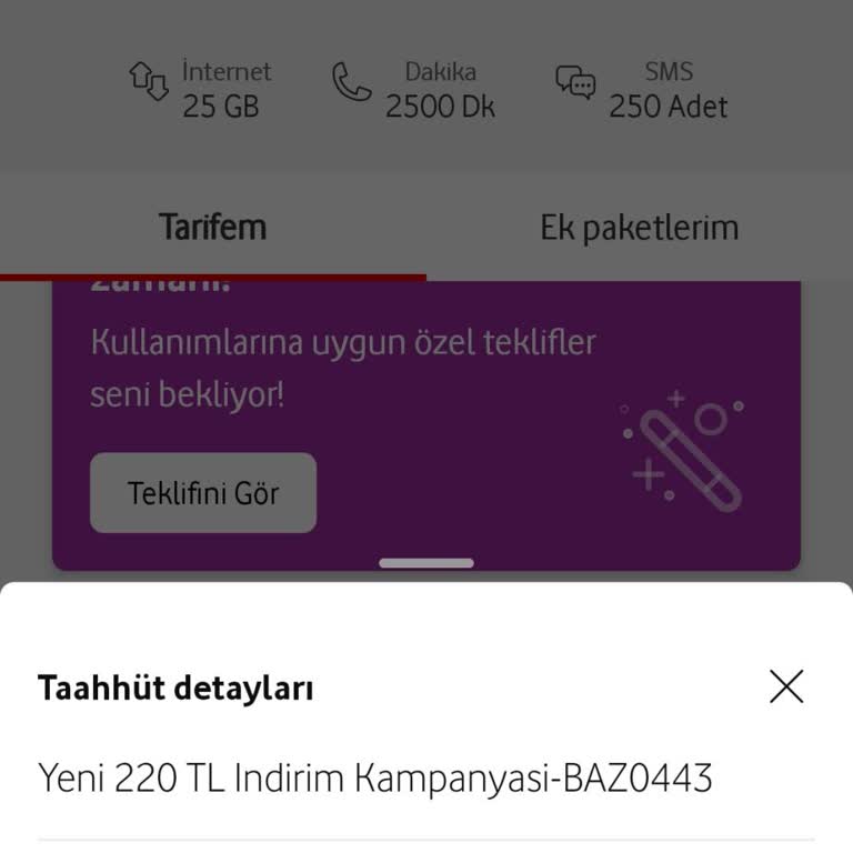 Vodafone Red Tarifemde Sosyal Medya Sürprizi