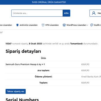 Lisansgo.com Üzerinden Yapılan Alışverişte Yaşanan Sorunlar Ve İade Talepleri