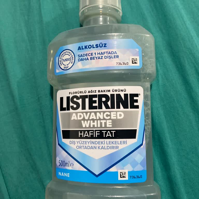 Listerine Advanced White Mouthwash Caused Peeling in My Mouth