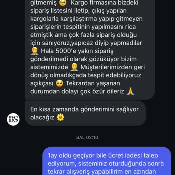 Siparişim Nerede? Cevap Yok!