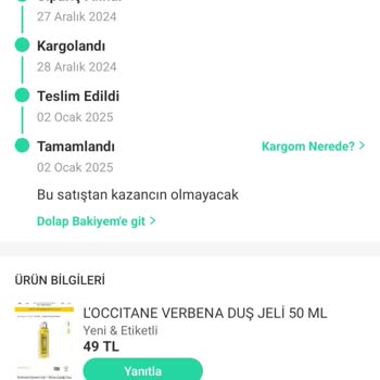Dolap Uygulamasında Kargo Kesintisi Mağduriyeti