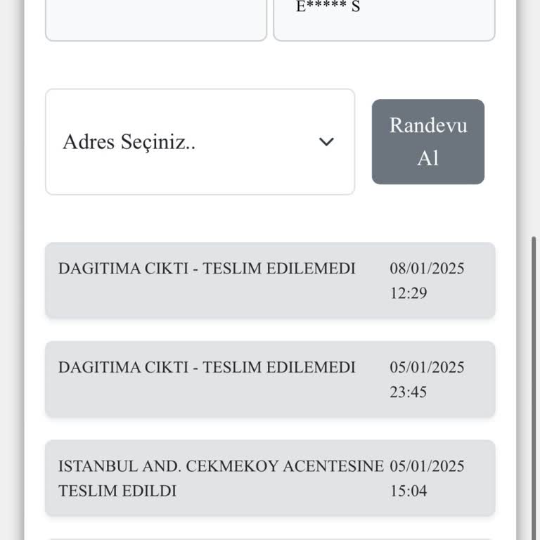 Kargo Kabusu: Teslimat Sorunları Ve İletişimsizlik