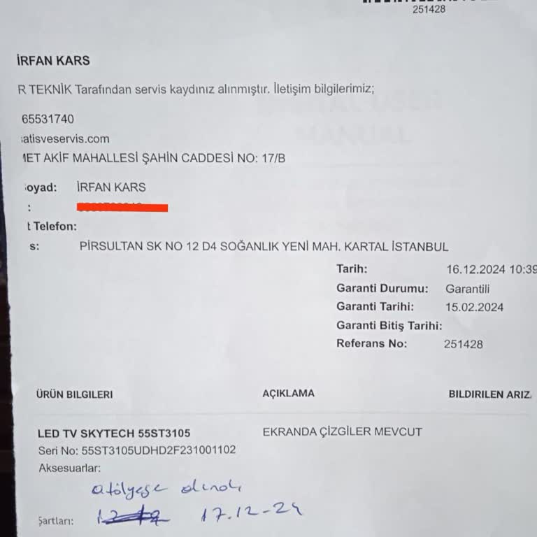 Uzun Süreli Servis Bekleyişi Ve Mağduriyet