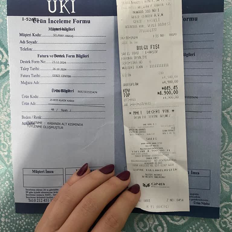 Uki Mağazasından Aldığım Kabanın Kalite Sorunu Ve Müşteri Hizmetleri İlgisizliği