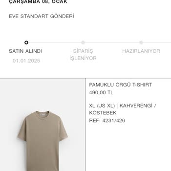 Zara Siparişimde Kargo Sorunu Yaşıyorum
