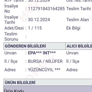 Yanlış Ürün Teslimatı Ve Çözüm Süreci Sorunu