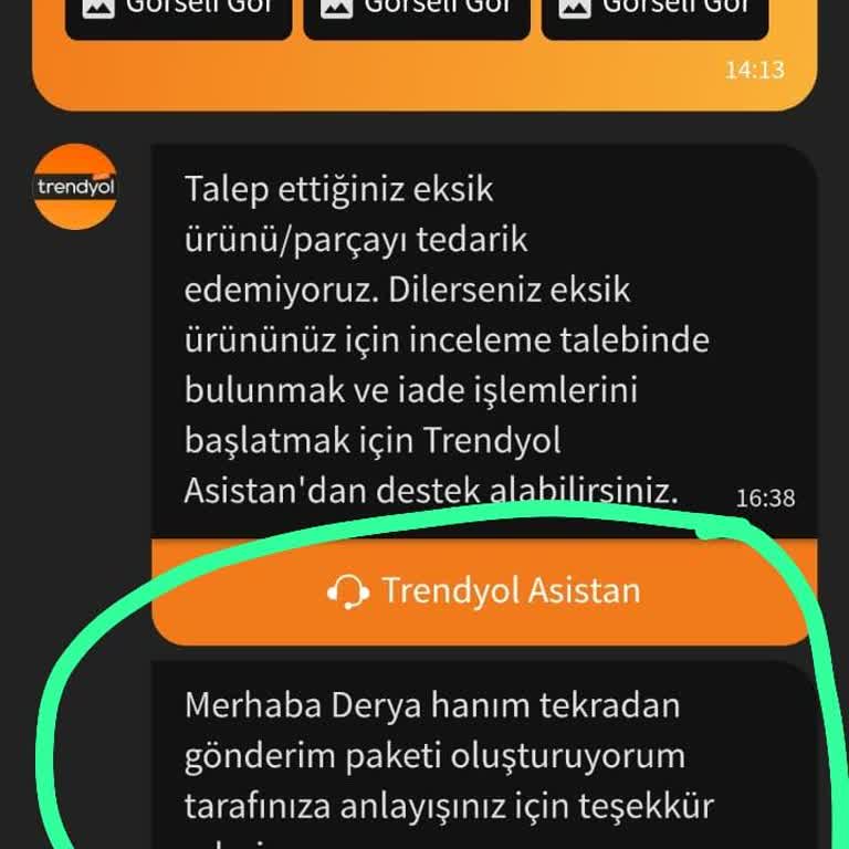 Eksik Gönderilen Ürün Ve İade Sorunu
